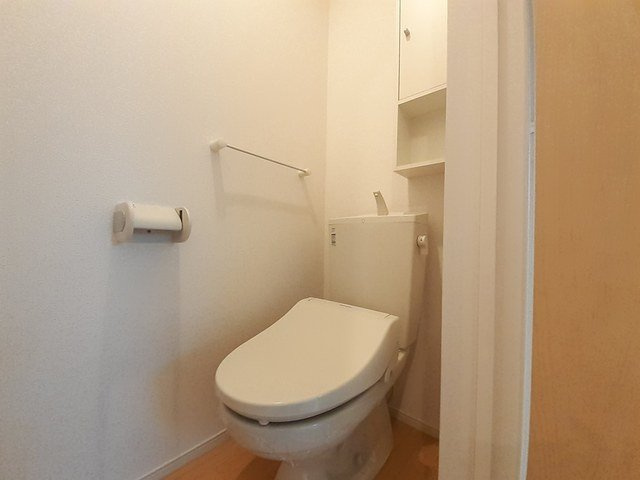 ベル・ハートＡのトイレ|清潔感のあるトイレです