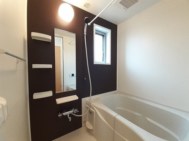 ベル・ハートＡの浴室|きれいなお風呂です