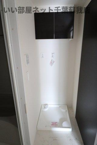 メルヴェール　コリーヌの洗面所|室内洗濯機置場