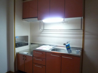 【キッチン】 | オークヴィレッジⅠ | キッチンでお料理をお楽しみください