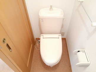 【トイレ】 | メゾン・パルテールＡ | シンプルで使いやすいトイレです