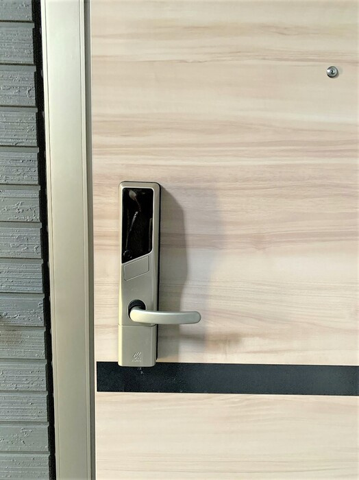 D-avance朝日　B棟のセキュリティ