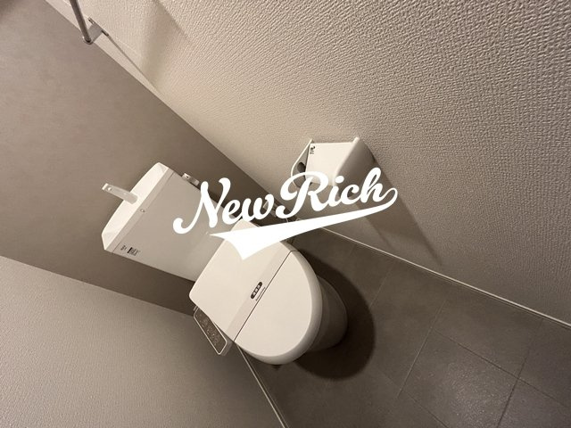 伊勢崎市東小保方町のアパートのトイレ