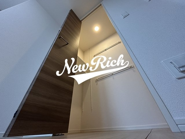 伊勢崎市東小保方町のアパートの収納