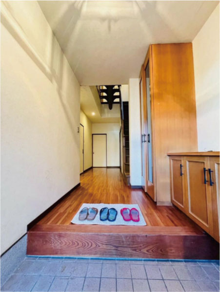 宮川筋2丁目の玄関