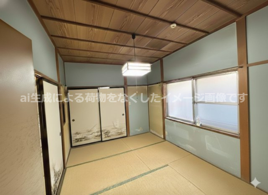 南アルプス市田島　中古住宅の和室|1階
AI生成のイメージ画