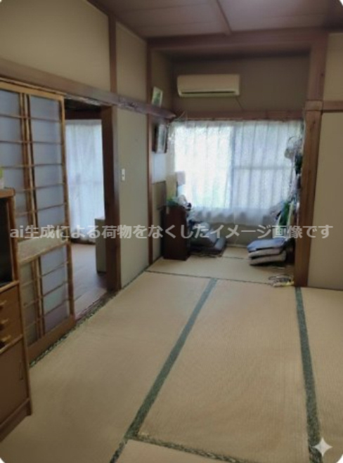 南アルプス市田島　中古住宅の居間・リビング|1階
AI生成のイメージ画