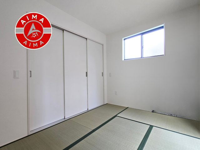 太宰府市梅ヶ丘2丁目第5-1棟(1号棟)の内観：施工例|柔らかい畳が心地よい和室