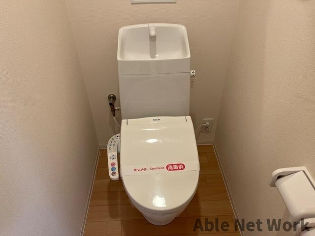 AmbitionⅡのトイレ|温水洗浄暖房便座付き