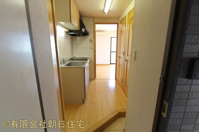 レーベン　シュロスの玄関