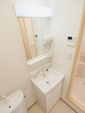 リバーノース海田の独立洗面台