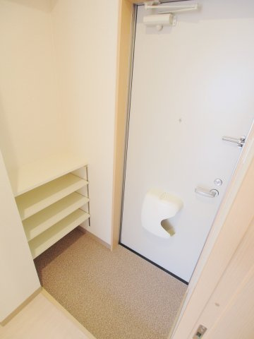 リバーノース海田の玄関