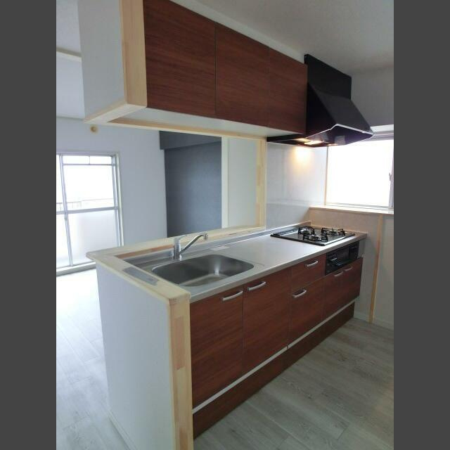 久留米パインハイツのキッチン|※同タイプのお部屋になります。