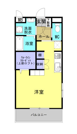 ラフィーネの間取り