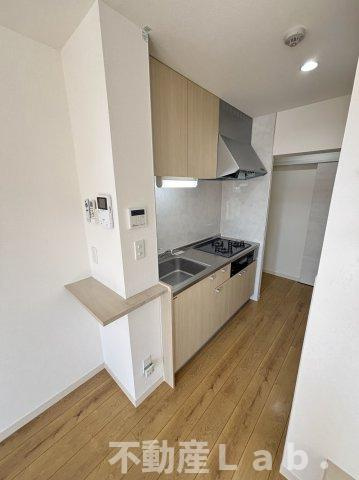 ラフィーネのキッチン|※反転タイプのお写真です。