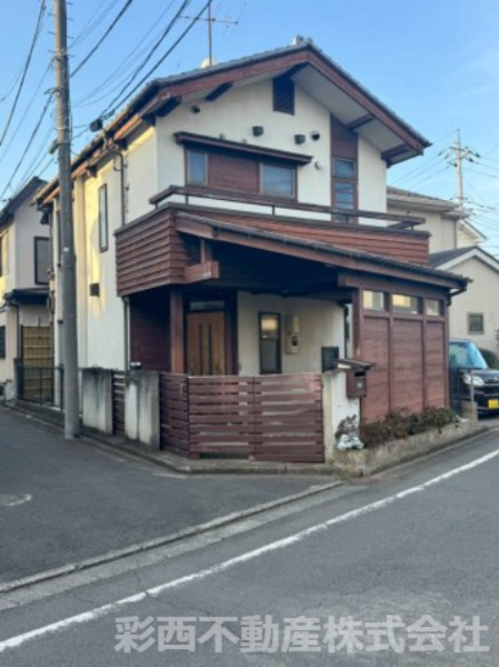 所沢市緑町中古戸建の前面道路含む現地写真