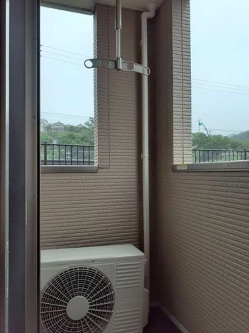 ファヌアンＢのバルコニー