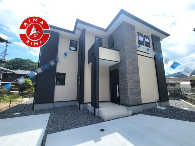 大野城市牛頸2丁目第2-1棟(1号棟)の外観|デザイン性のある外観です。