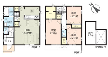 千葉市美浜区高浜六丁目　新築分譲住宅B号棟