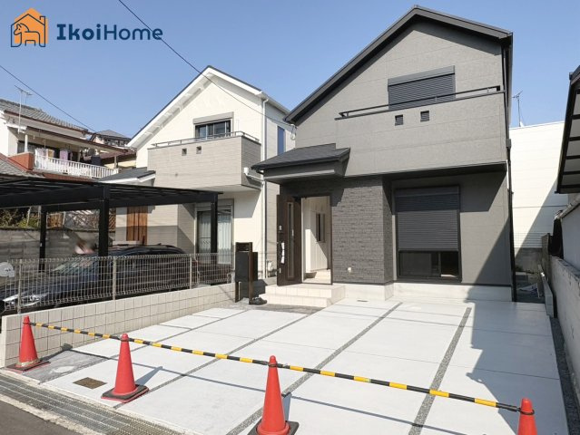 明石市朝霧町　新築戸建のエントランス|【ホームページに現地動画掲載中】●年中無休：当日予約可●JR朝霧駅徒歩20分・山電大蔵谷駅徒歩16分