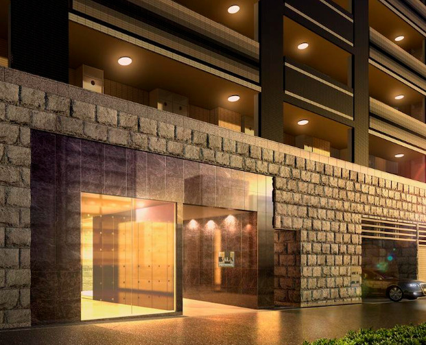 グランド・ガーラ代々木参宮橋の外観パース