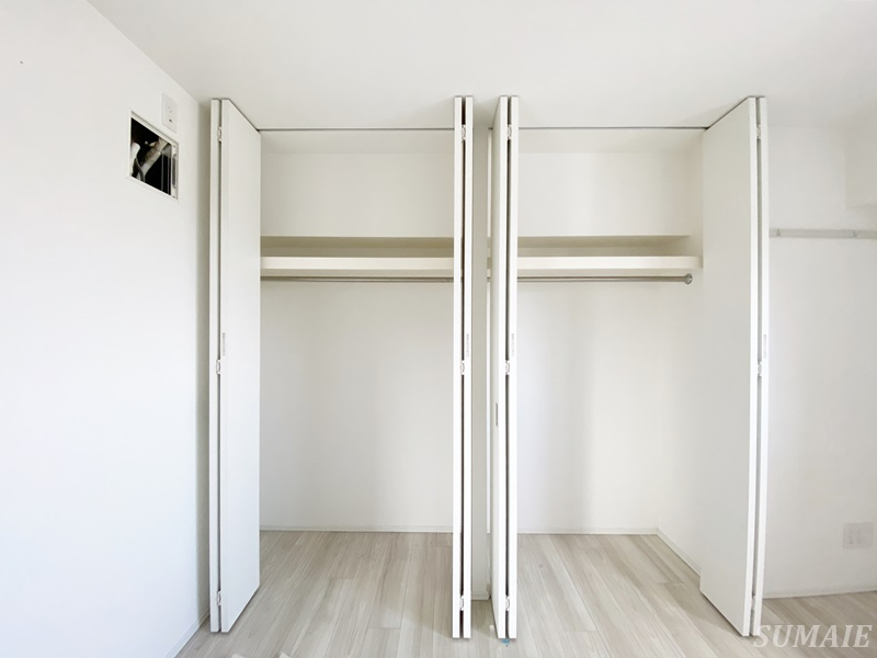 ＳＰコート尾久ノースの収納|5.6帖の洋室のクローゼットです☆