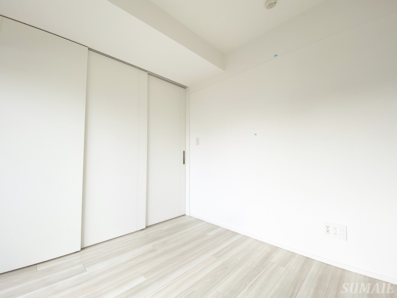 ＳＰコート尾久ノースの寝室|別角度から見た4．8帖の寝室です☆