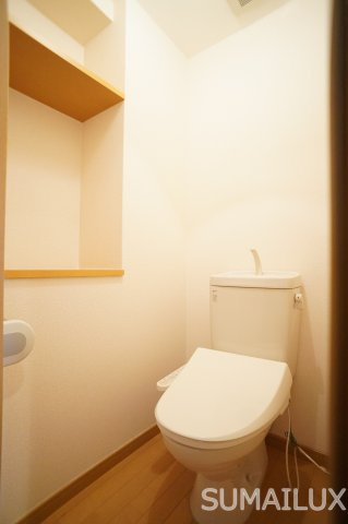 熊本市西区島崎２丁目の賃貸マンションのトイレ