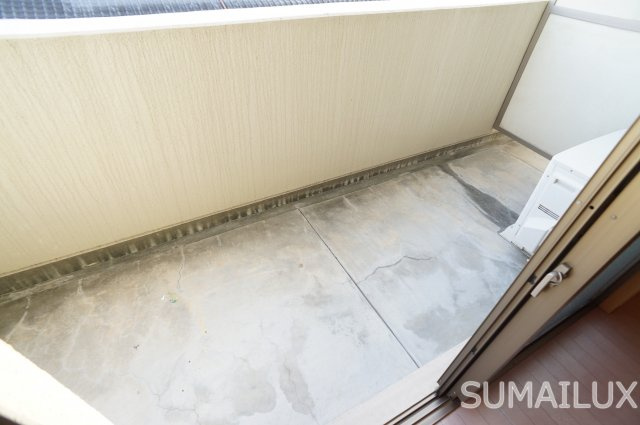 熊本市西区島崎２丁目の賃貸マンションのバルコニー