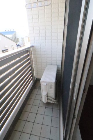 スターサファイアⅠのバルコニー|別号室の同仕様の参考写真です。