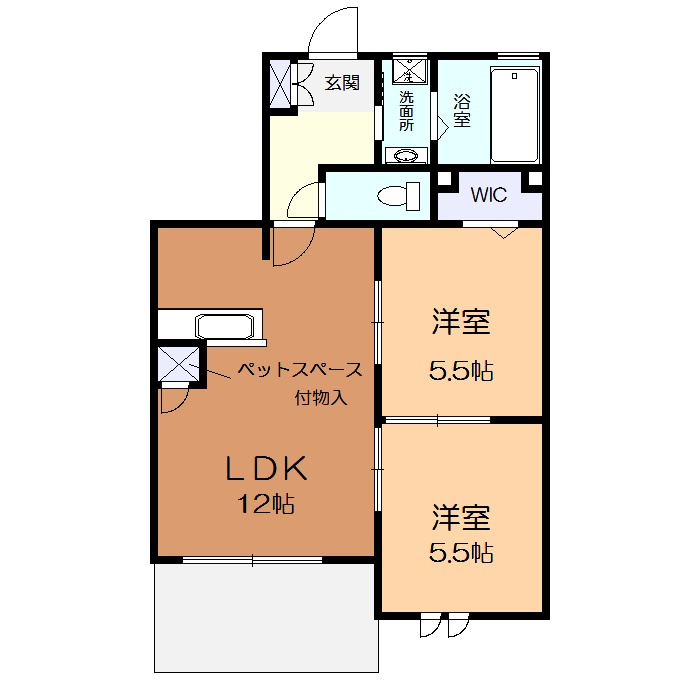スターサファイアⅠの間取り