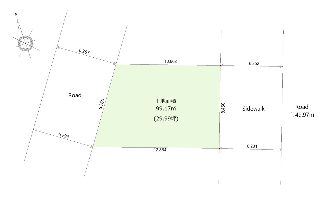 東区東桜2丁目土地