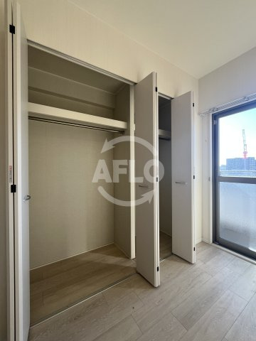 ハーヴェスト江坂の収納|ハーヴェスト江坂　クローゼット