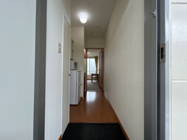 ゆったりとした玄関です