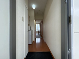 シンプルで使いやすい玄関です