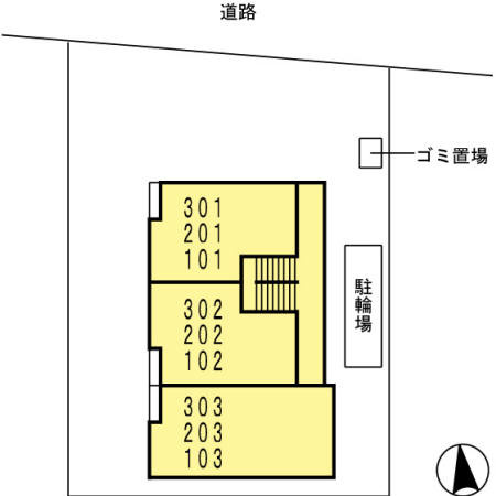 【区画図】 | ローズスクエア府中
