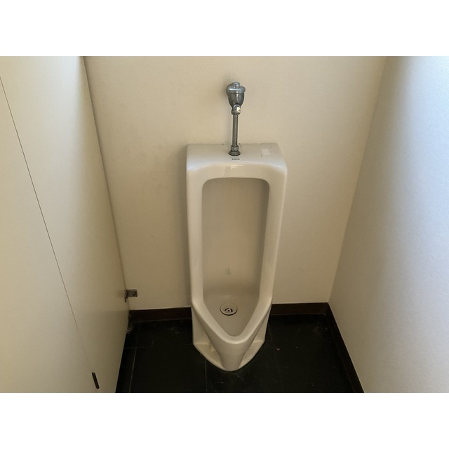 落ち着いた色調のトイレです