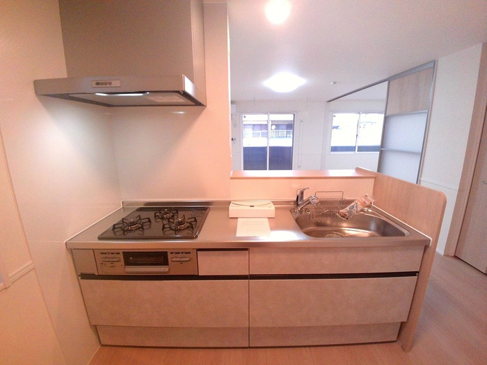 リヴェール広田のキッチン|キッチンでお料理をお楽しみください