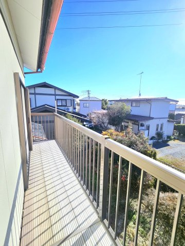 太田市上小林町213-36のバルコニー