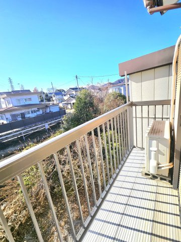 太田市上小林町213-36のバルコニー