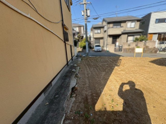 【外観】 | 国府２丁目　売土地 | 現況更地につき解体費用等かかりません！