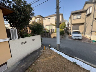 【前面道路含む現地写真】 | 国府２丁目　売土地 | 自由設計可能ですので、家族の希望が詰まったマイホームを建築出来ますね！