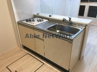 高尾崎 NEW TOWN　La・Terre Hのキッチン|対面式キッチン