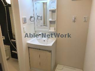 高尾崎 NEW TOWN　La・Terre Hの洗面所|シャワー付洗面台