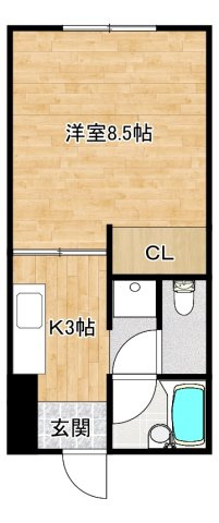 シンセリティ常盤の間取り