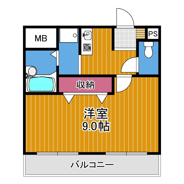 サンコークレアールの間取り