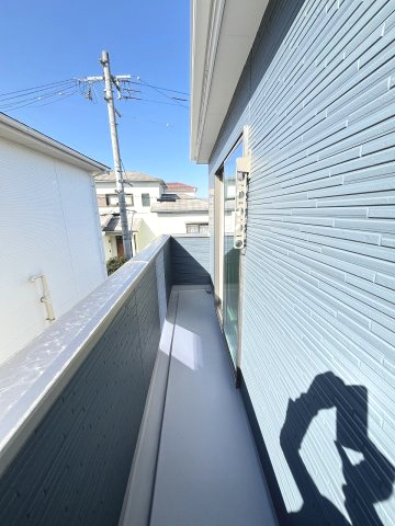 【バルコニー】 | 春日市大谷5丁目3期　1号棟（全1棟）【仲介手数料無料・0円】 | 現地写真。