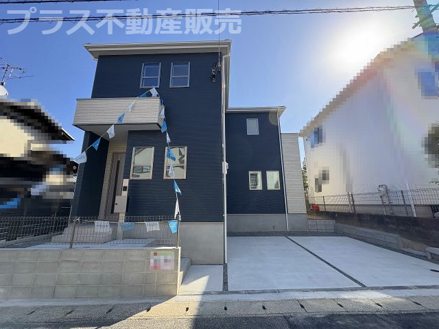 【外観】 | 春日市大谷5丁目3期　1号棟（全1棟）【仲介手数料無料・0円】 | 現地写真。同じ物件を見るなら、プラス不動産販売にお任せ下さい。