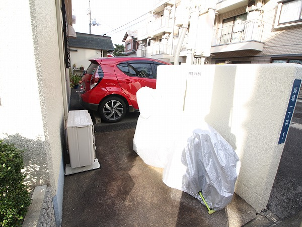 CHハイツのその他共用部分|バイク置き場