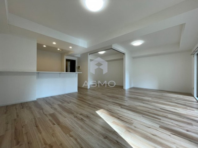 【居間・リビング】 | インプルーブ天満大手通 | ※同物件　別間取り　参考写真